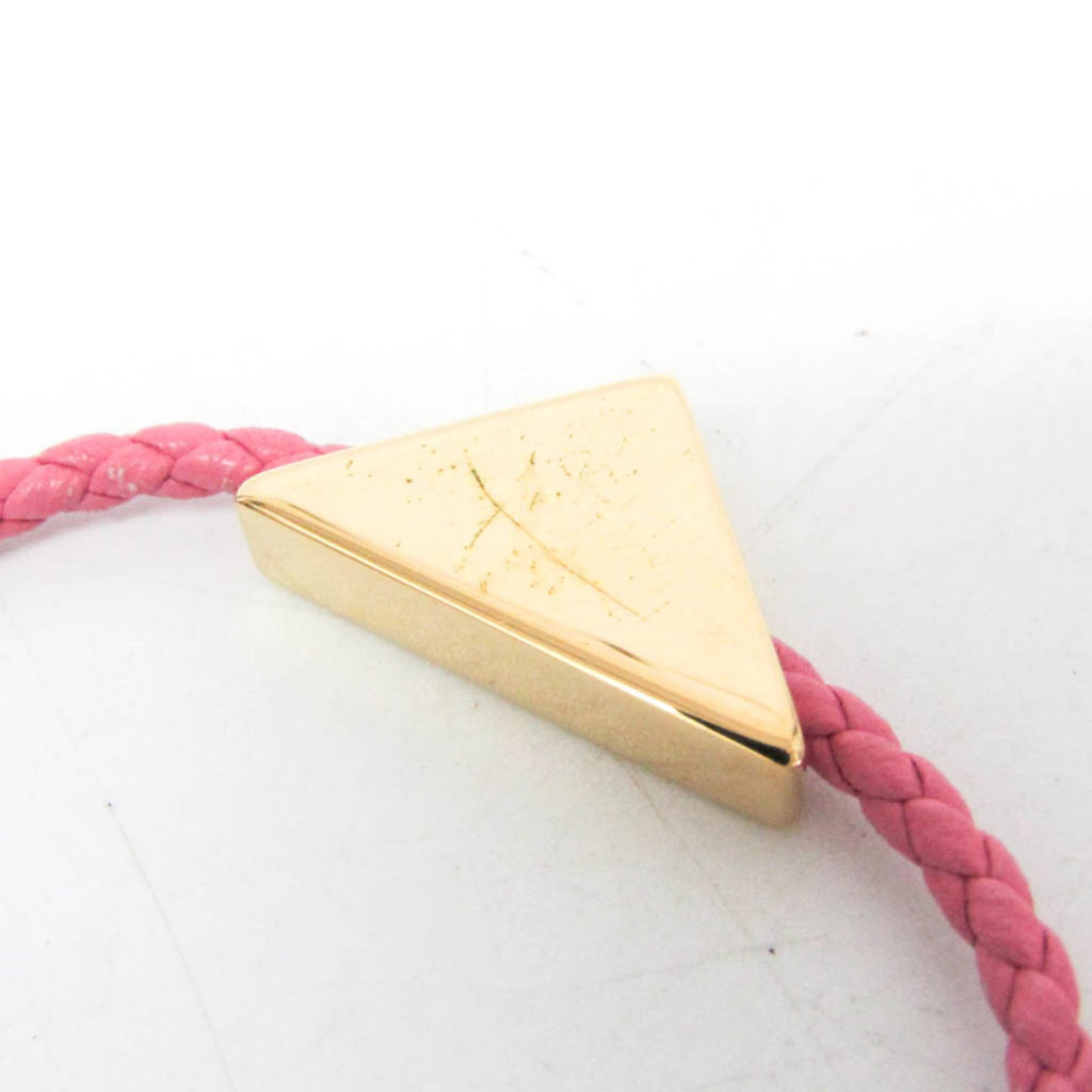 Prada Nappa Triangle · Leather Bangle