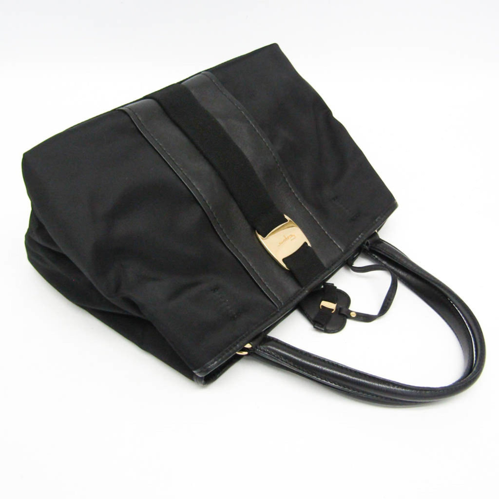 Salvatore Ferragamo Vara · Nylon Leather