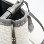 Balenciaga Navy Cabas S · Canvas & Leather