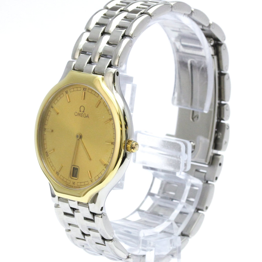 Omega De Ville · Steel & Gold · Quartz