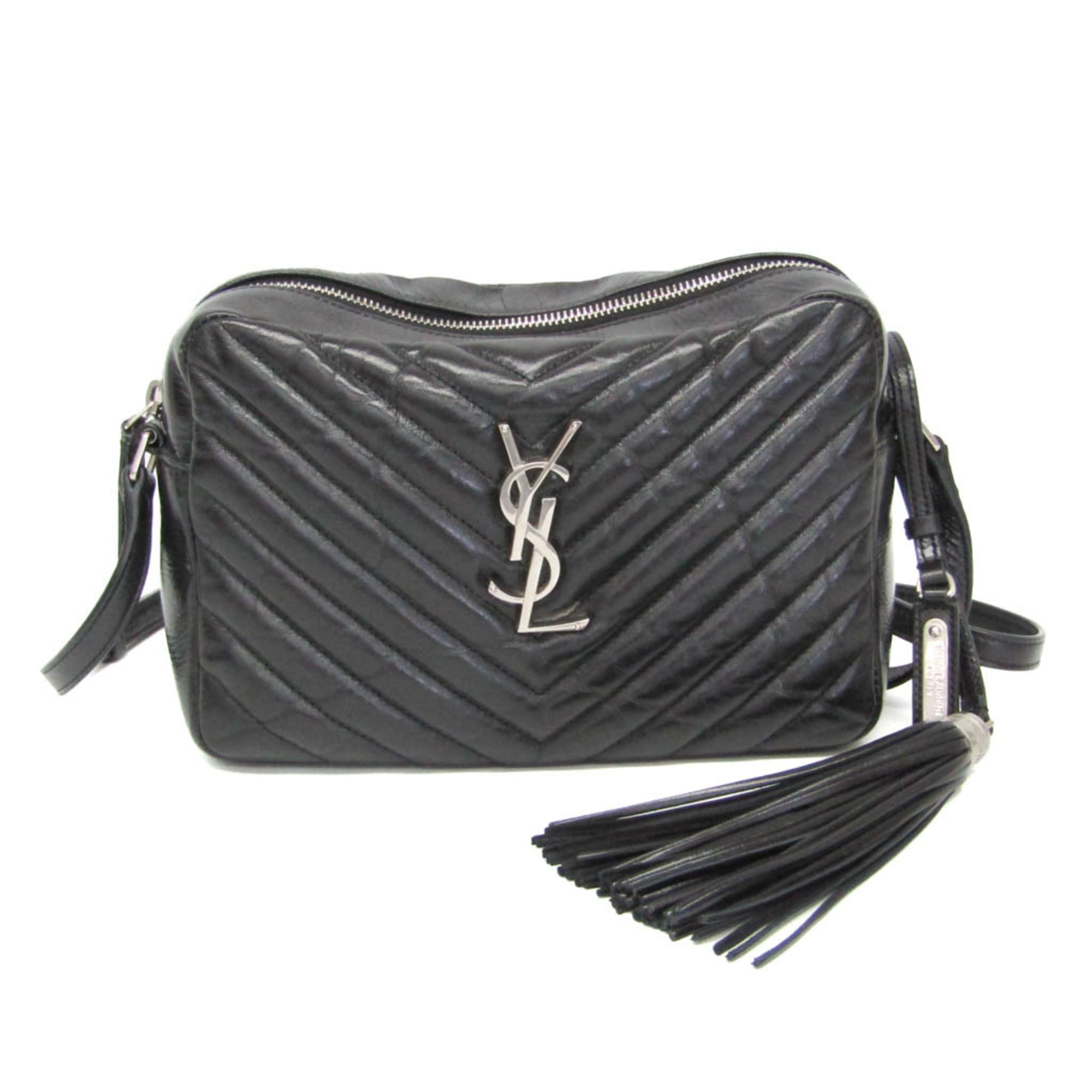 Saint Laurent Lou · V-Stitch Calfskin