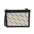 Balenciaga Navy Pochette · Canvas & Leather