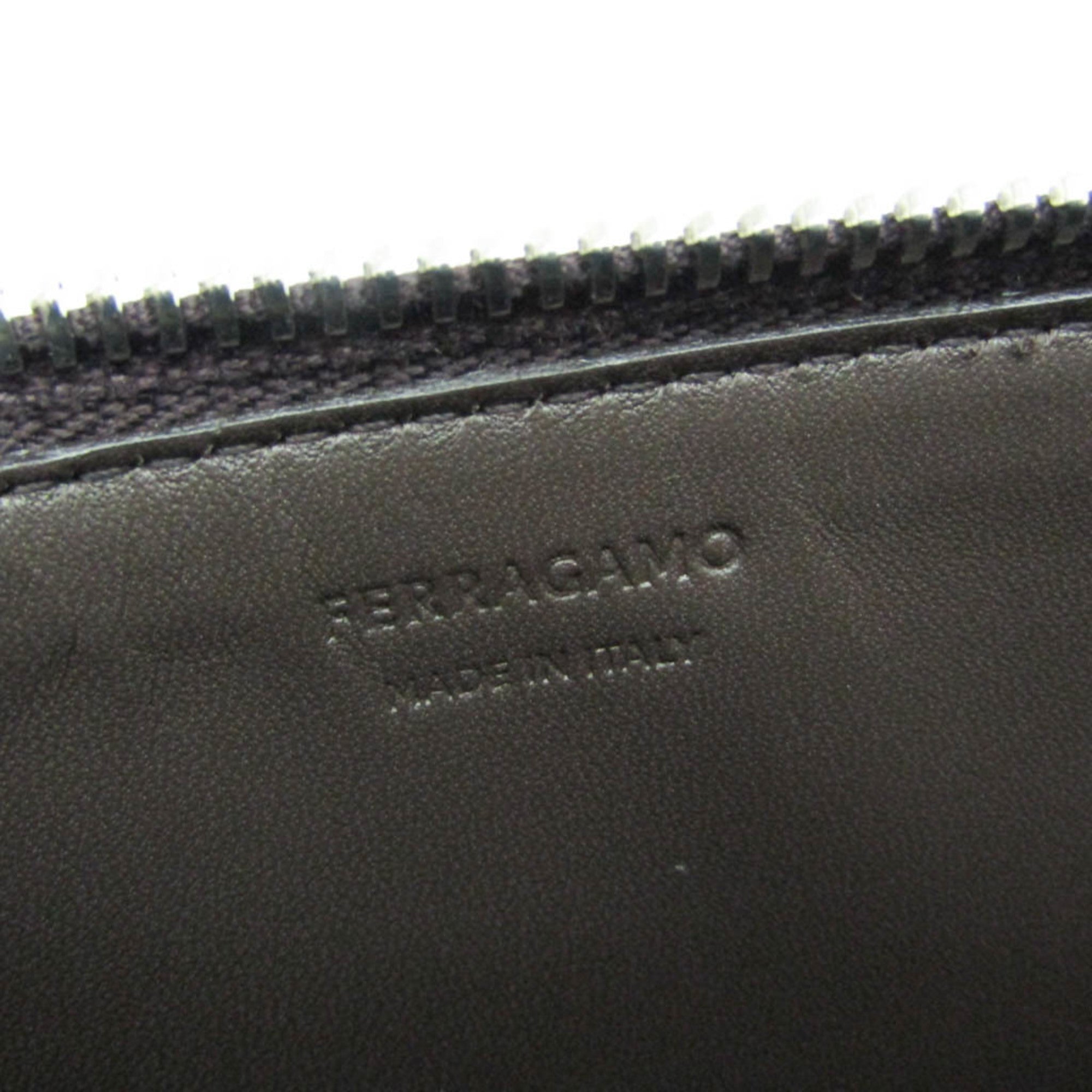 Salvatore Ferragamo · Leather Clutch