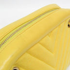 Chanel Chevron V-Stitch · Lamb Leather
