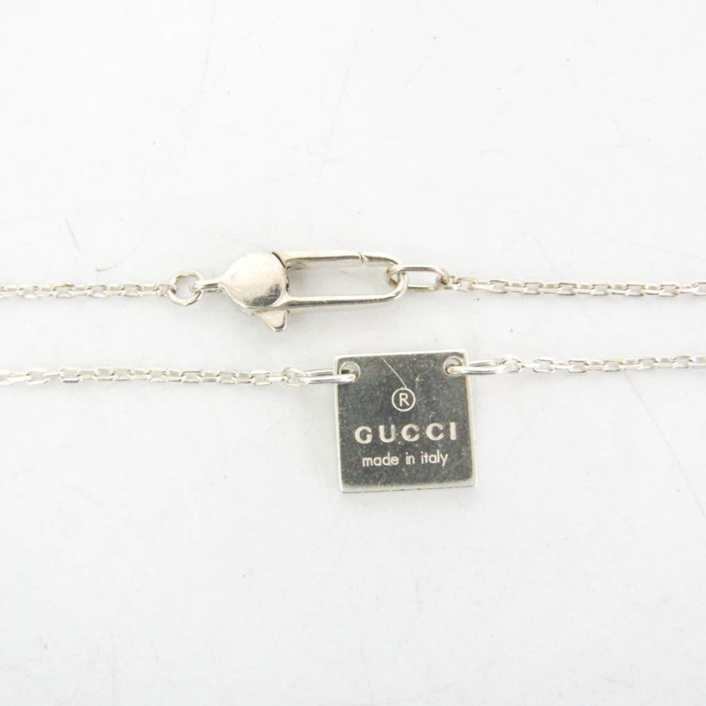 Gucci Square Plate · Sterling Silver Pendant