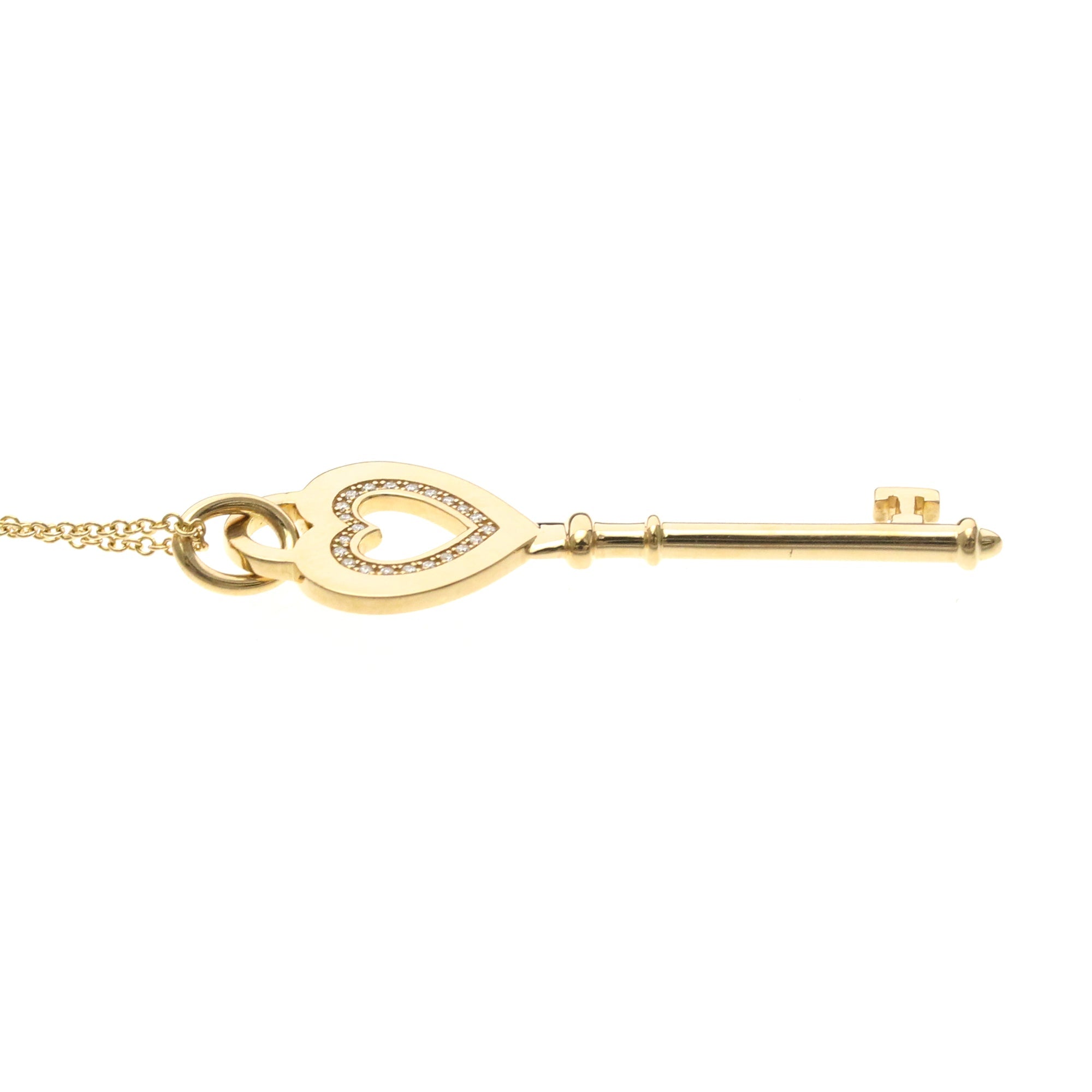 Tiffany Heart Key · Rose Gold · Diamond
