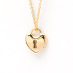 Tiffany Heart Lock Key · Rose Gold