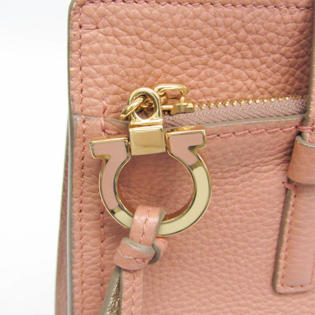 Salvatore Ferragamo Amy · Leather · Coral