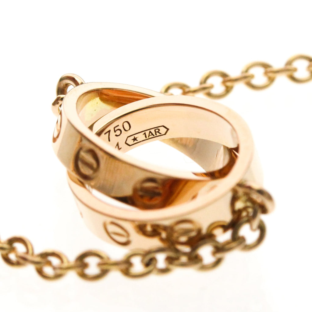 Cartier Baby Love Necklace · Rose Gold