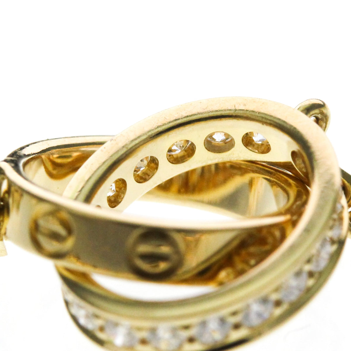 Cartier Baby Love · Diamond · 18K Yellow Gold