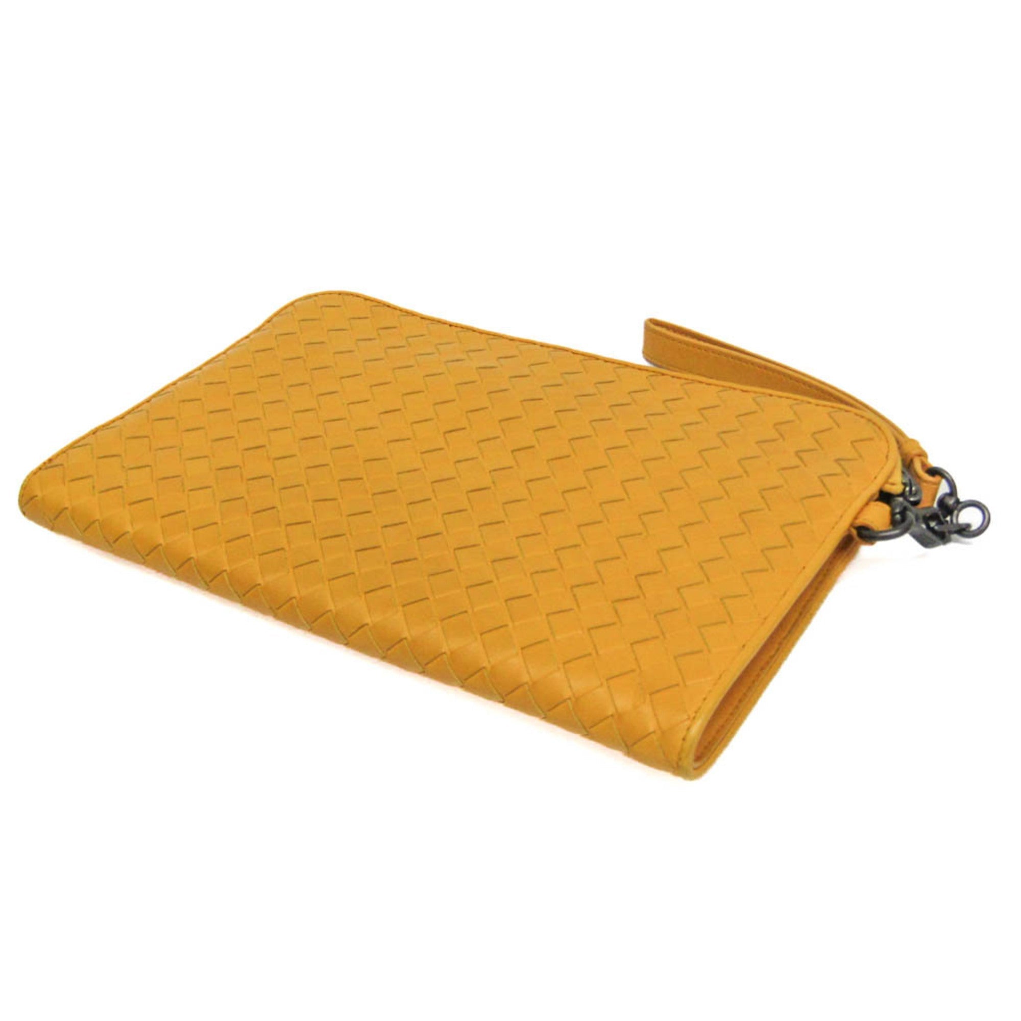 Bottega Veneta Intrecciato · Leather Clutch