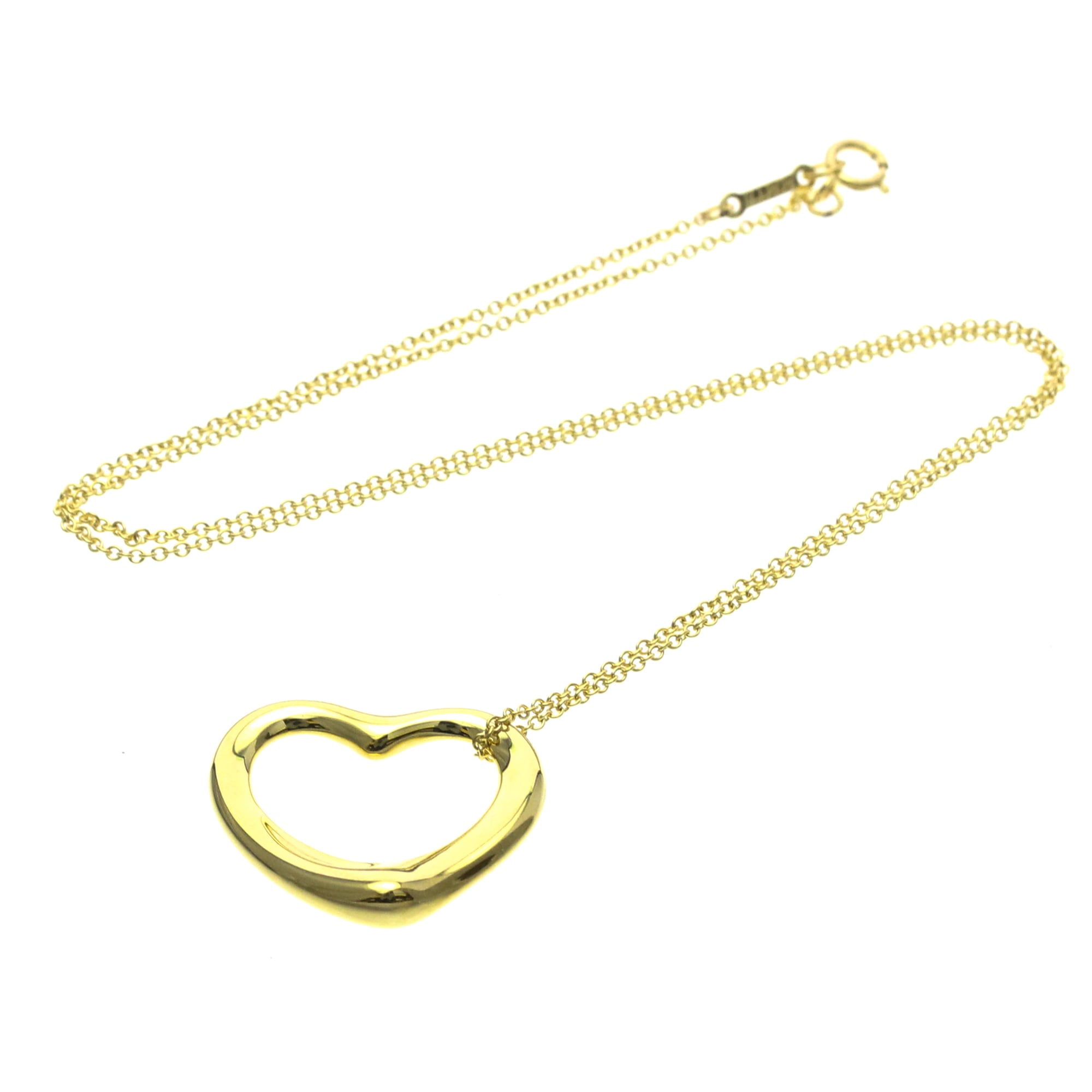 Tiffany Open Heart · 18K Yellow Gold