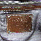 Prada Patent Leather · Metal Hardware