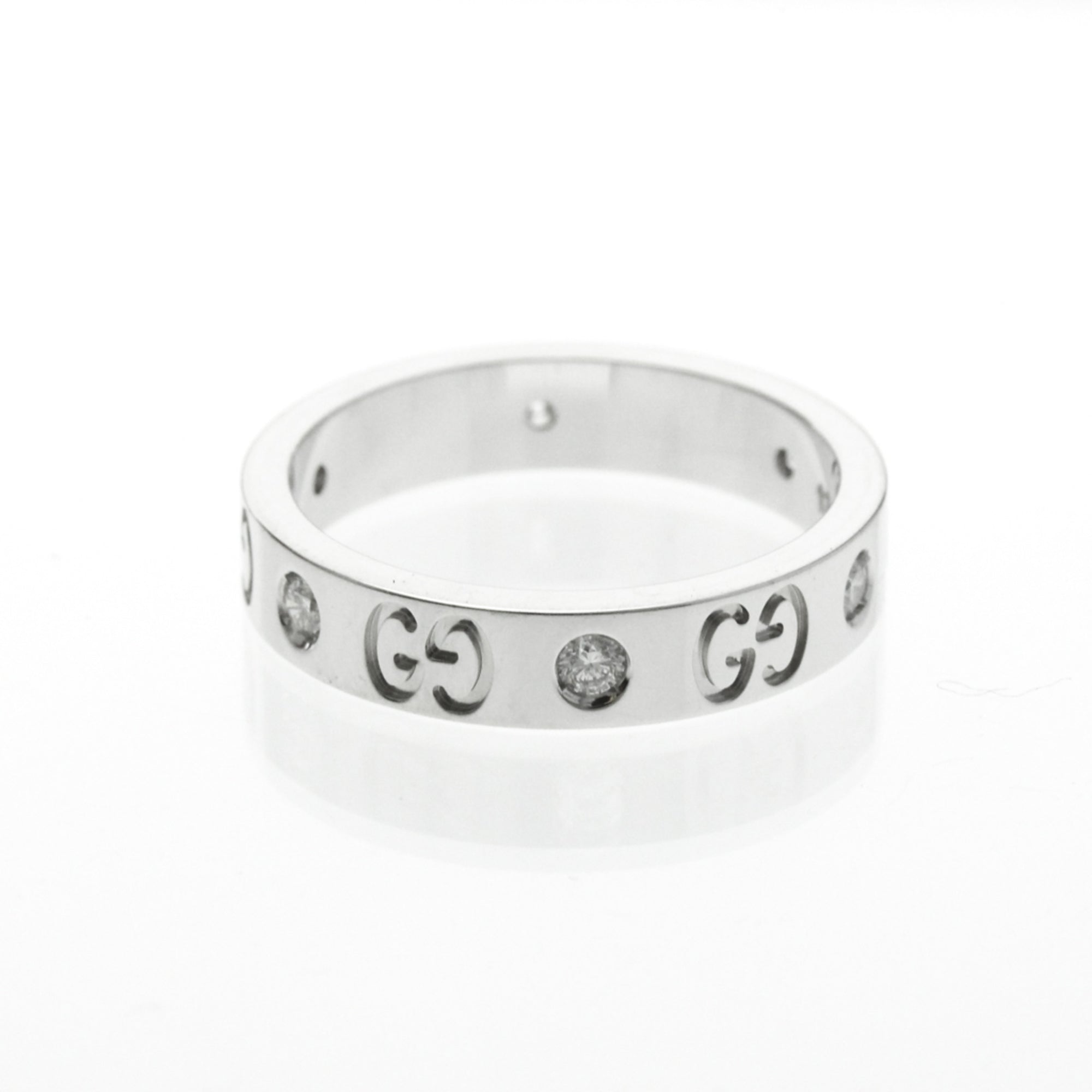 Gucci Icon · Diamond · 18K White Gold