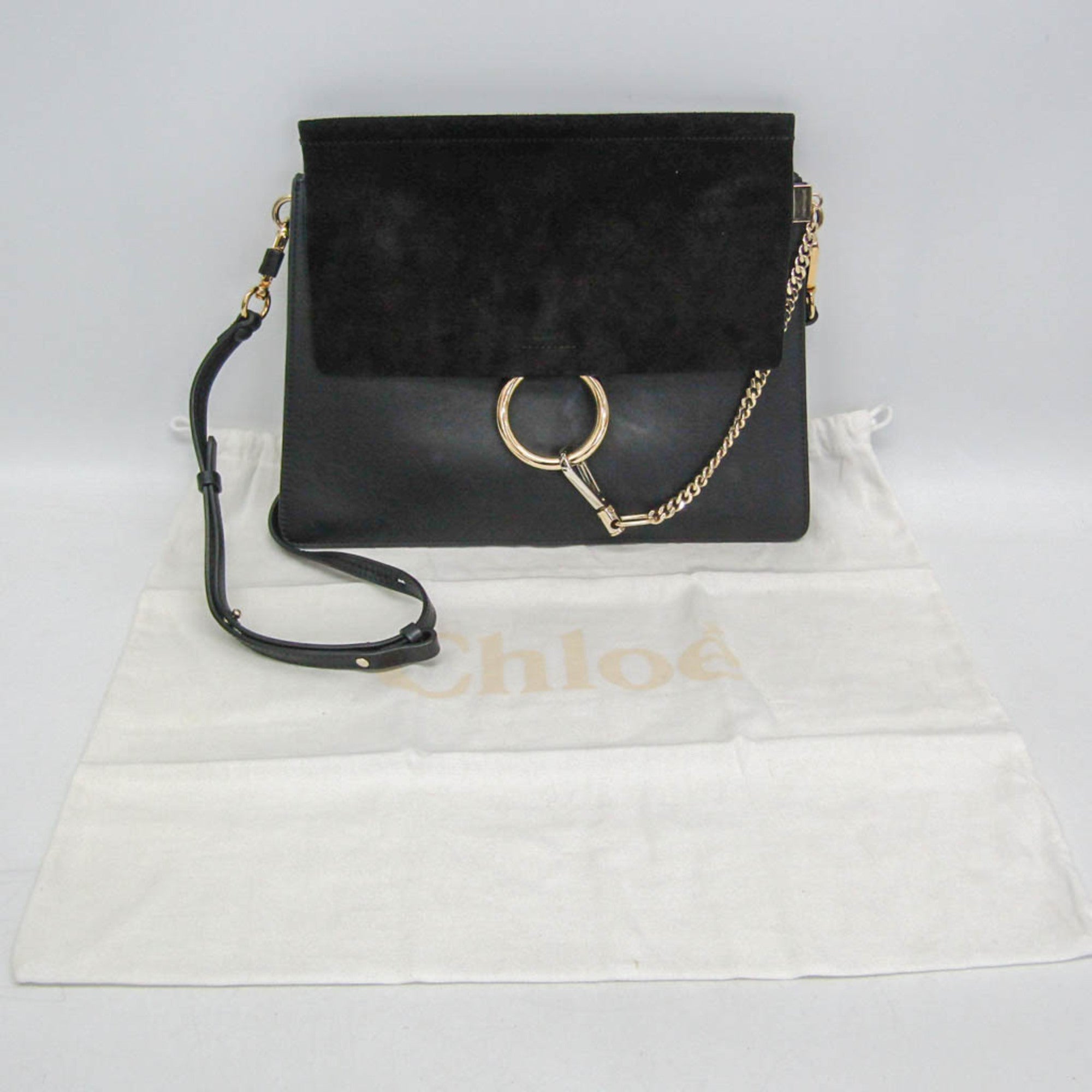 Chloé Faye Medium · Suede & Leather