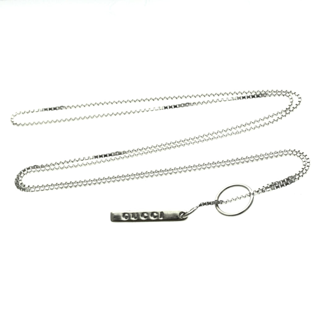 Gucci Lariat · 18K White Gold