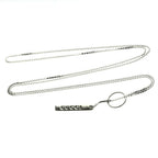 Gucci Lariat · 18K White Gold