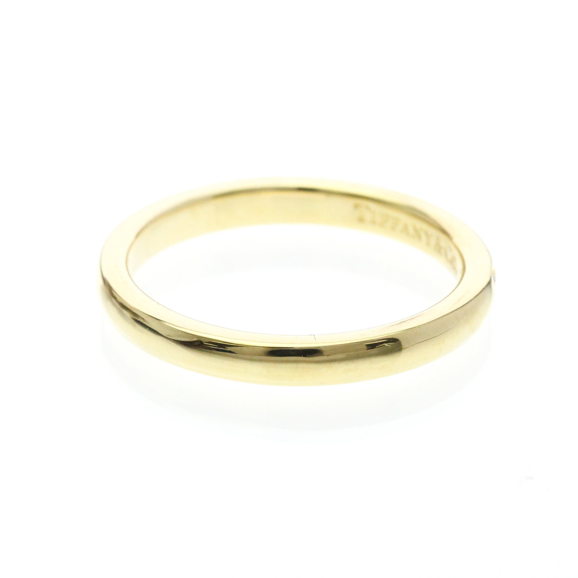 Tiffany Stacking Band · 18K Yellow Gold · Diamond