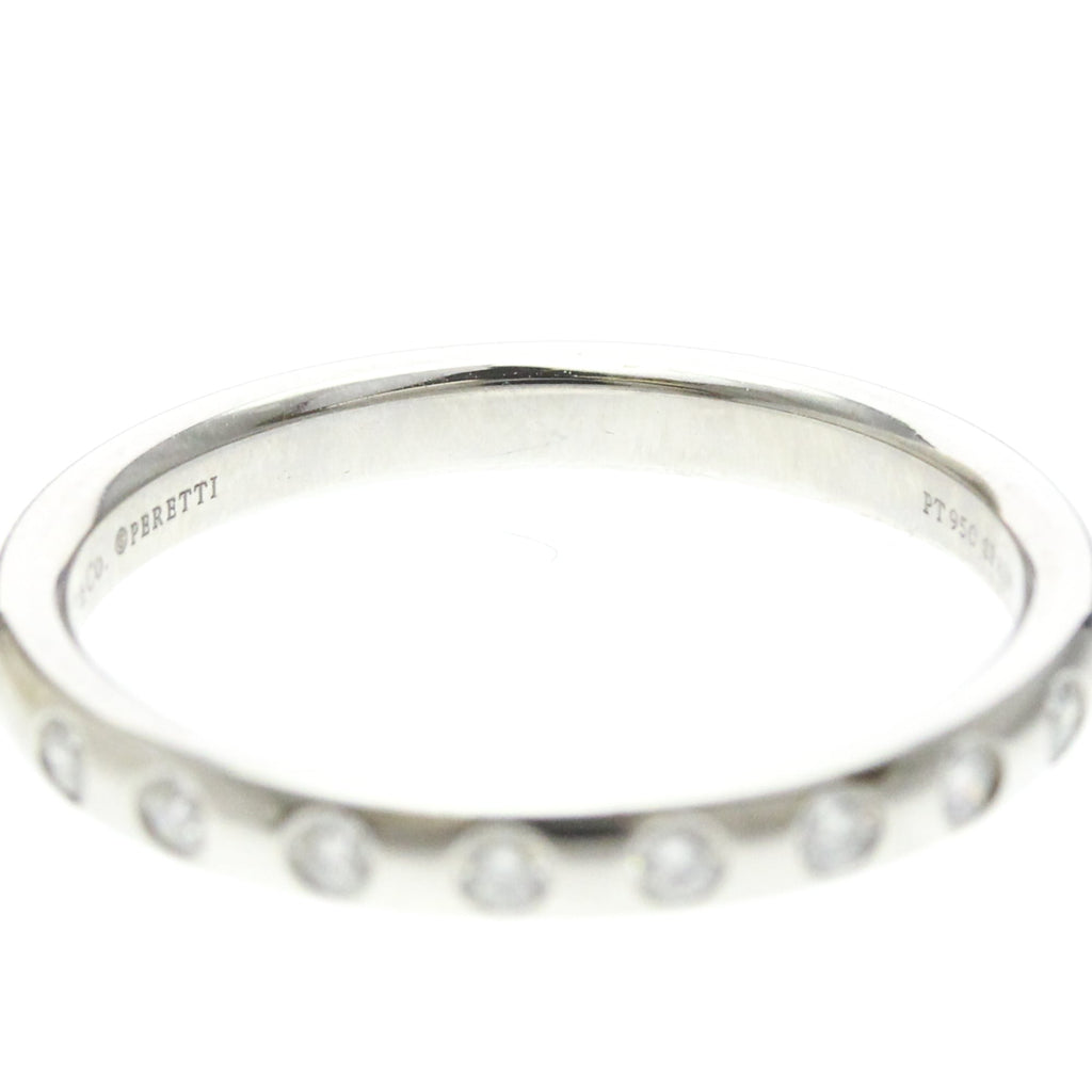 Tiffany Stacking Band · Platinum · 8 Diamonds