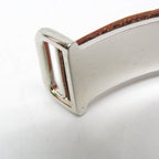 Hermès Api II · Leather Bangle