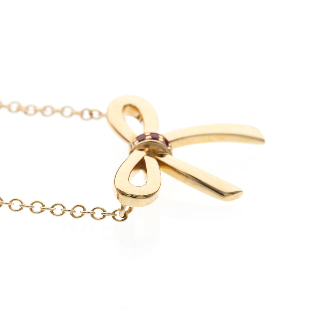 Tiffany Bow Ribbon · Rose Gold · Ruby