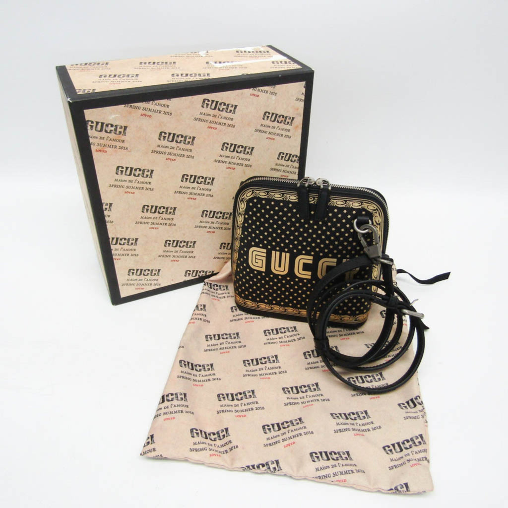 Gucci GUCCY Print · Leather Shoulder
