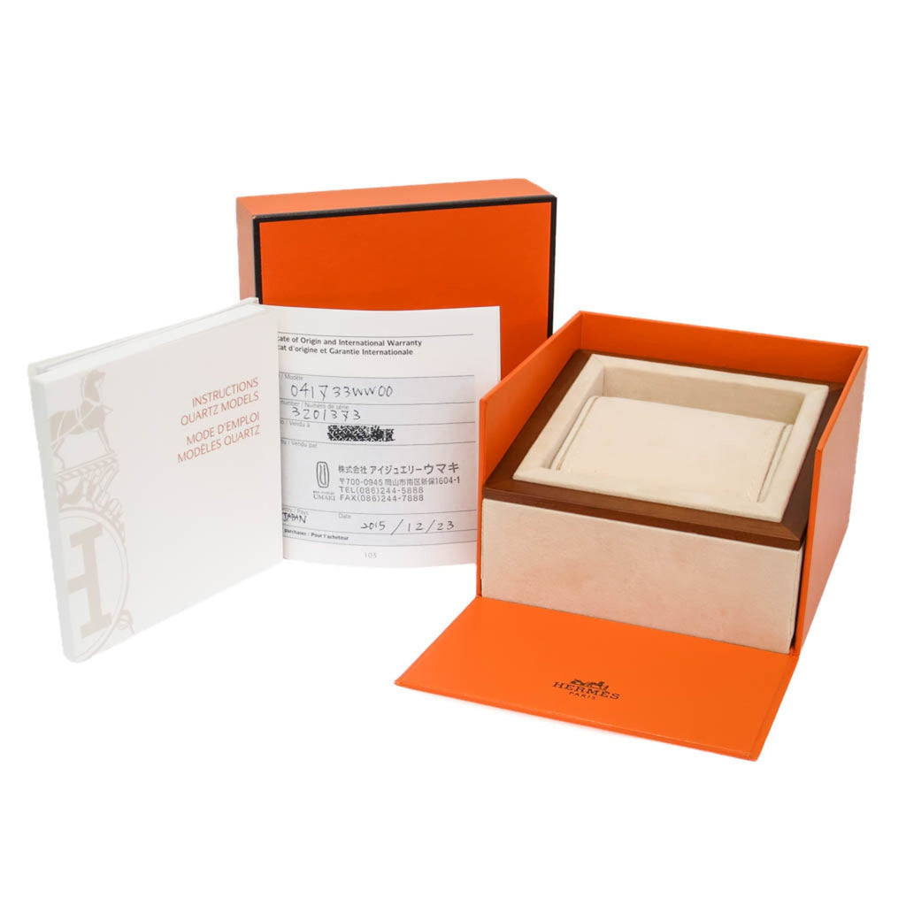 Hermes Slim D'Hermes · Steel · Quartz