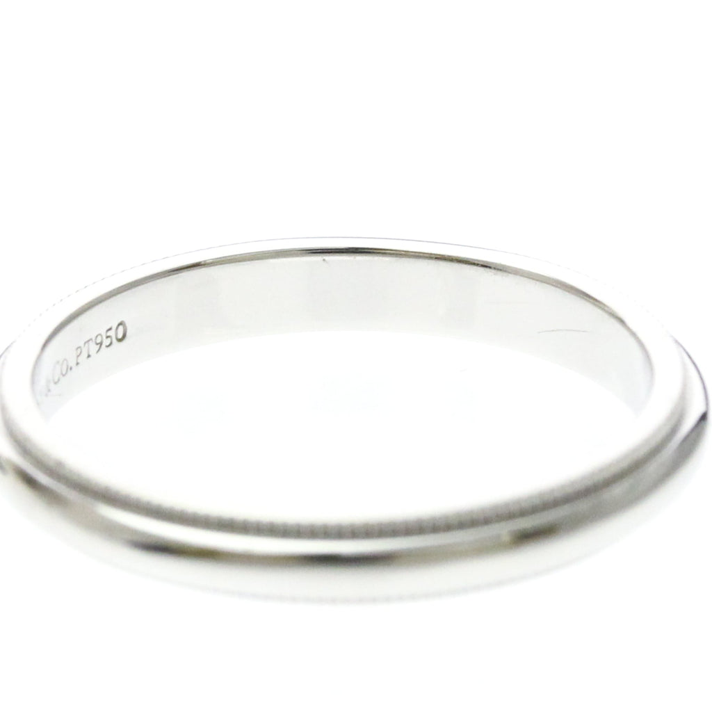 Tiffany Milgrain Band · Platinum