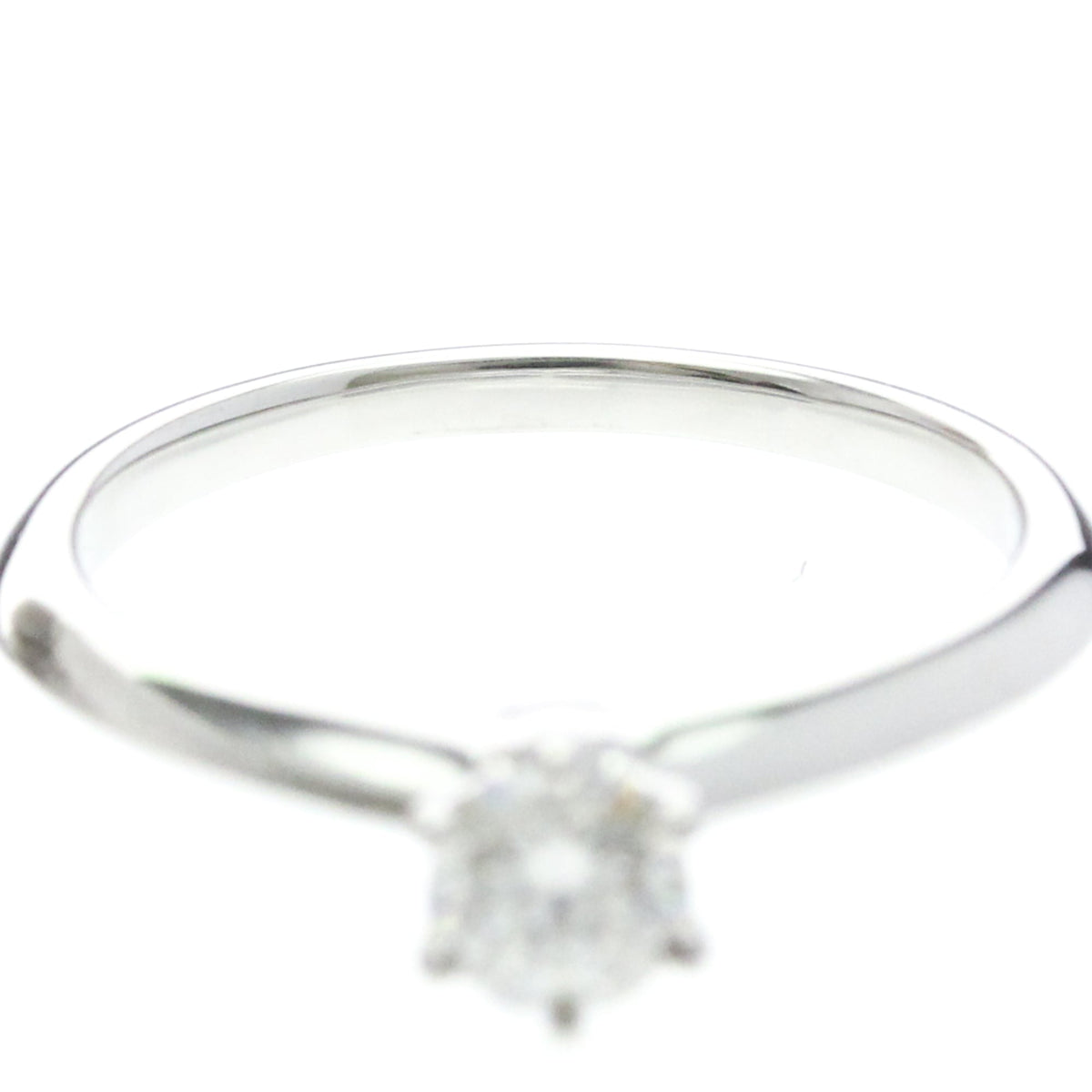 Tiffany Solitaire · 0.31ct Diamond · Platinum