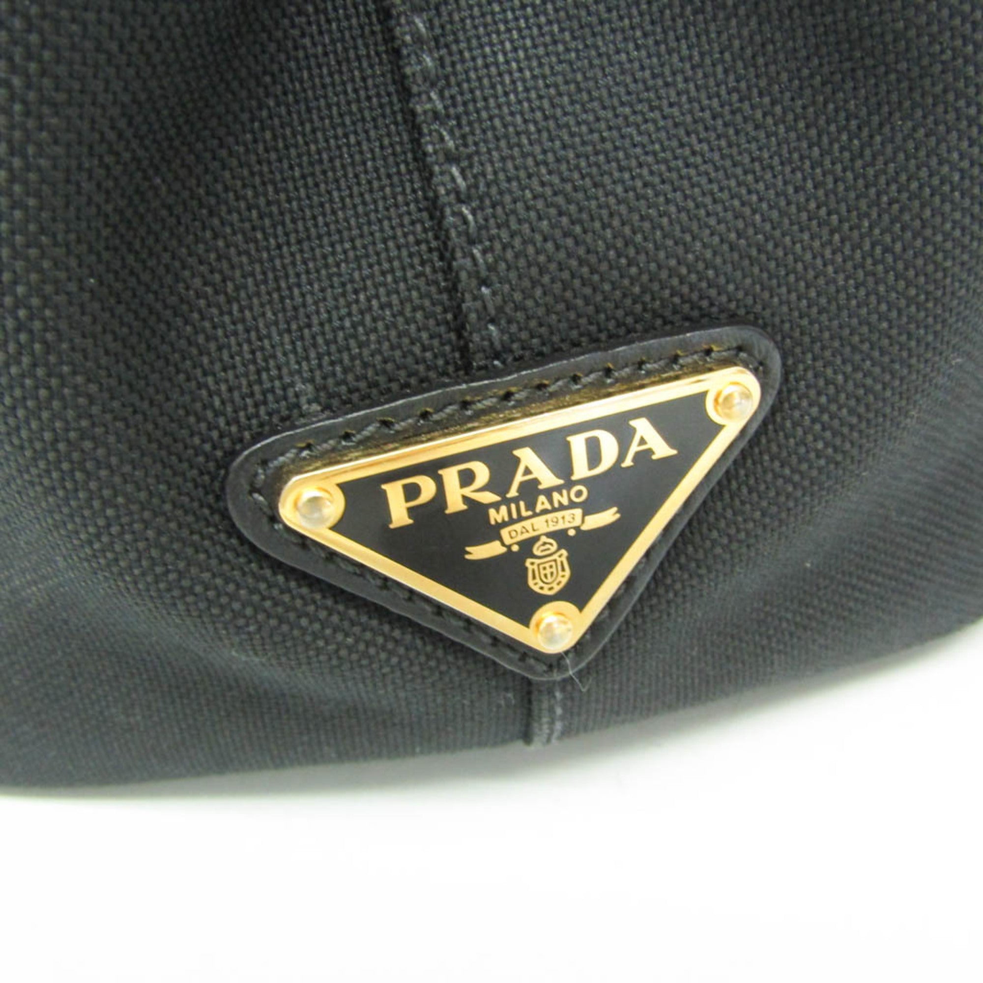 Prada Logo Jacquard · Leather