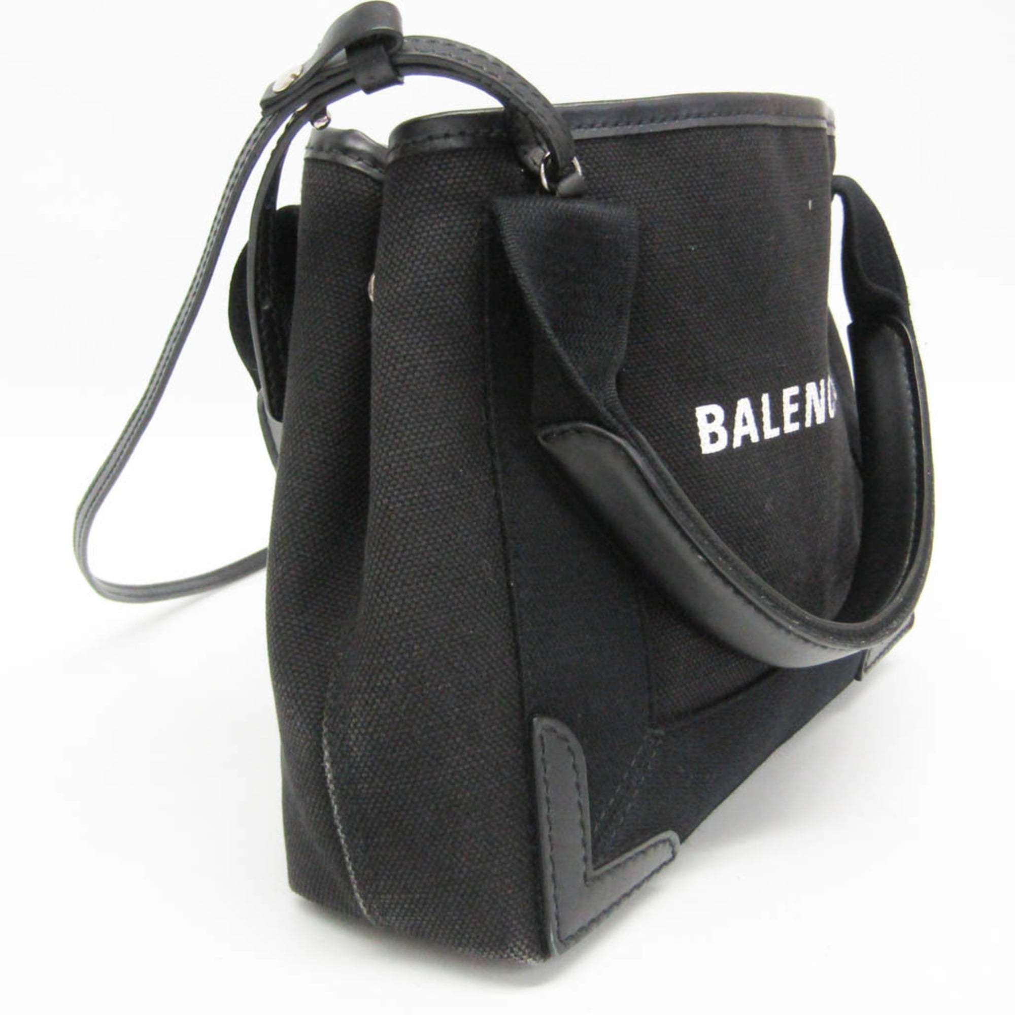 Balenciaga Navy Cabas XS · Canvas