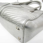 Miu Miu Nappa Biker · Metallic Leather