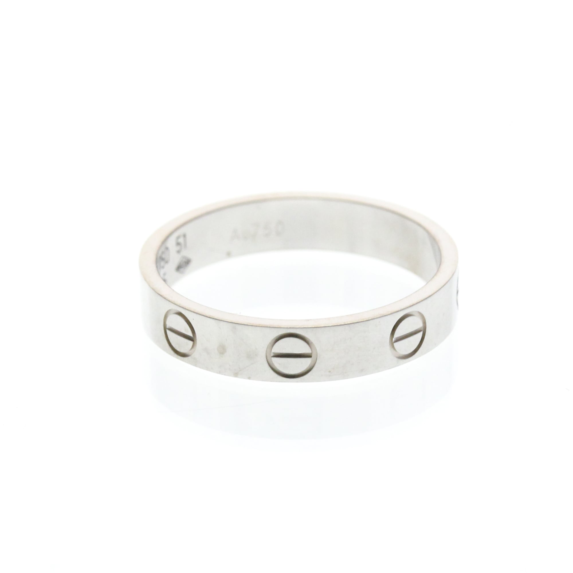 Cartier Mini Love · 18K White Gold