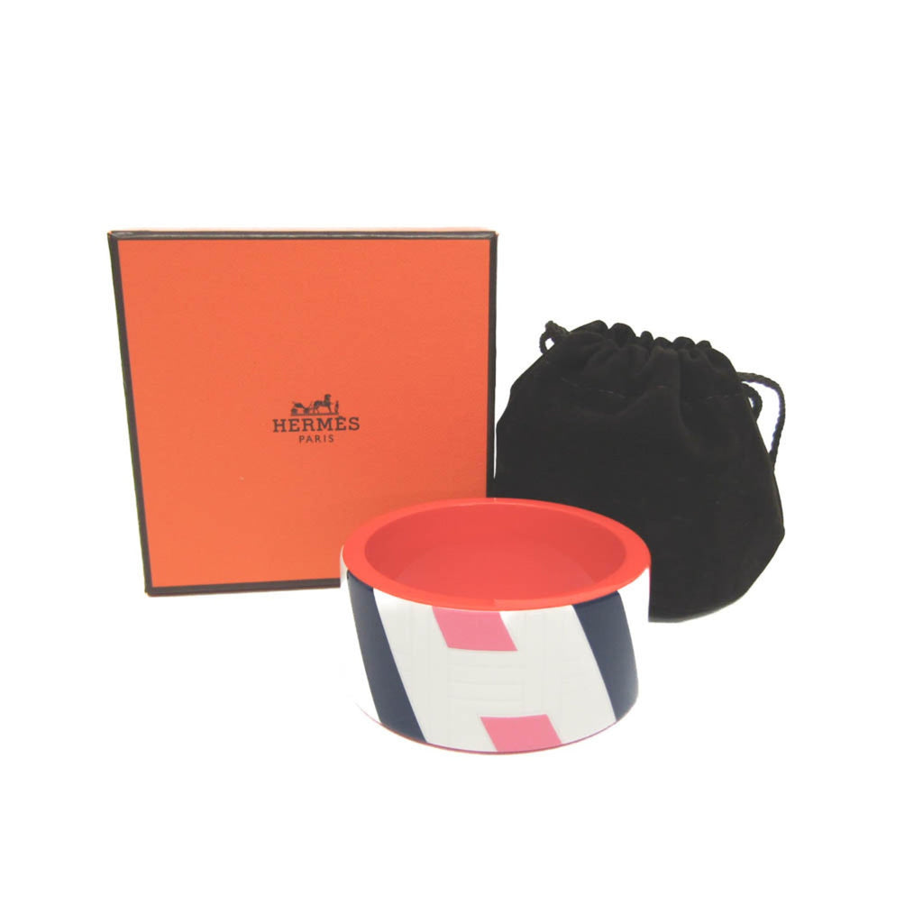 Hermès Bias H GM · Lacquer & Wood Bangle
