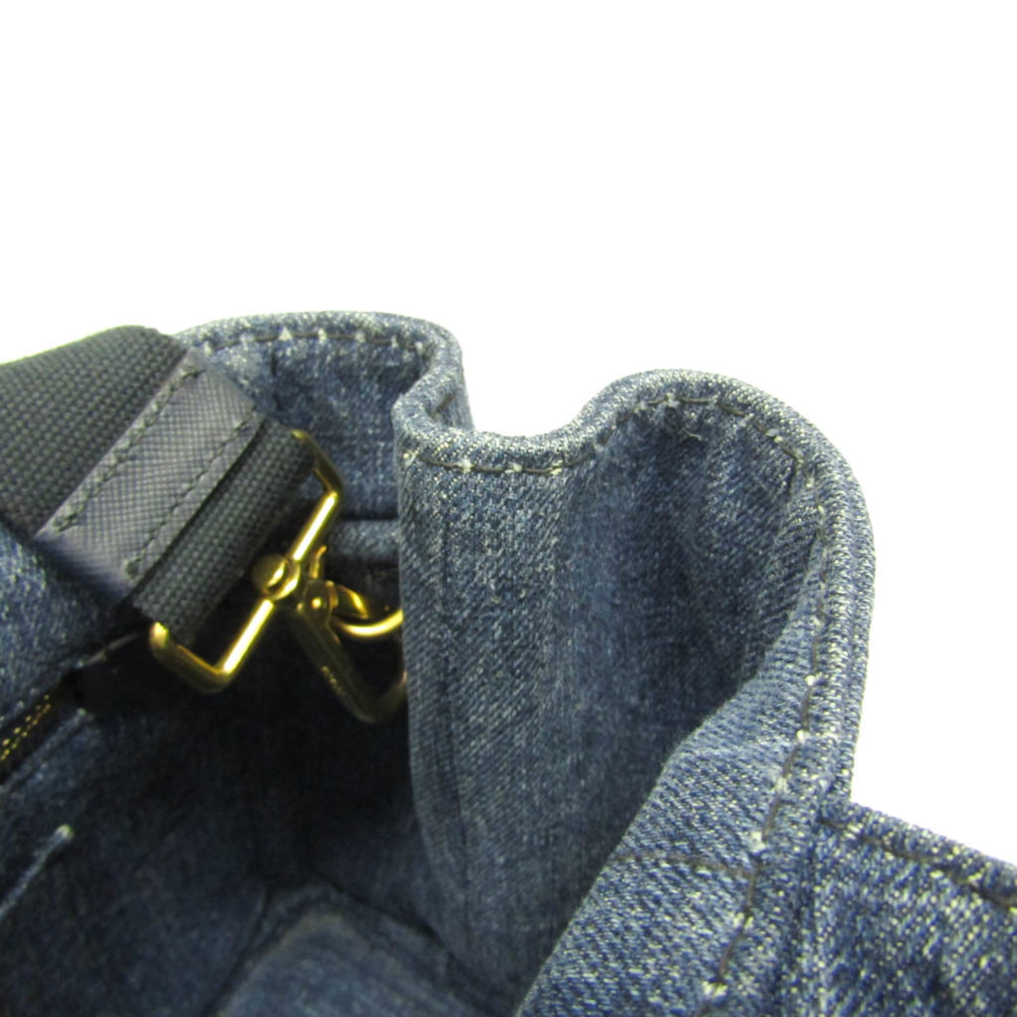 Prada Canapa · Denim Tote