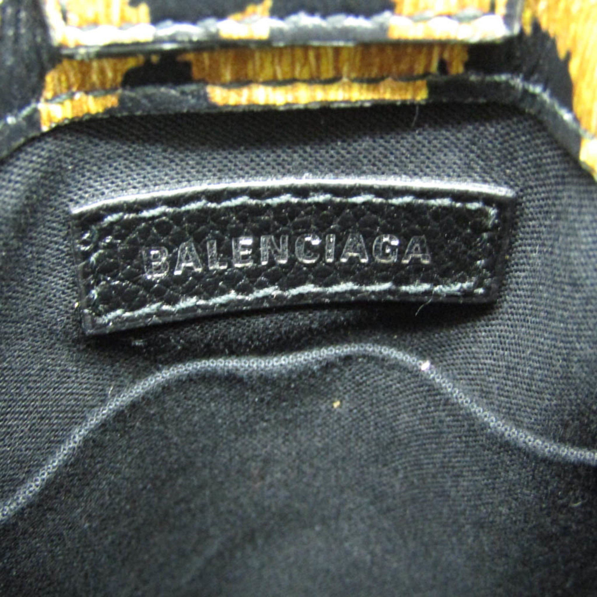 Balenciaga Shopping · Leopard Print Leather