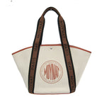 Moynat · Canvas & Leather Tote