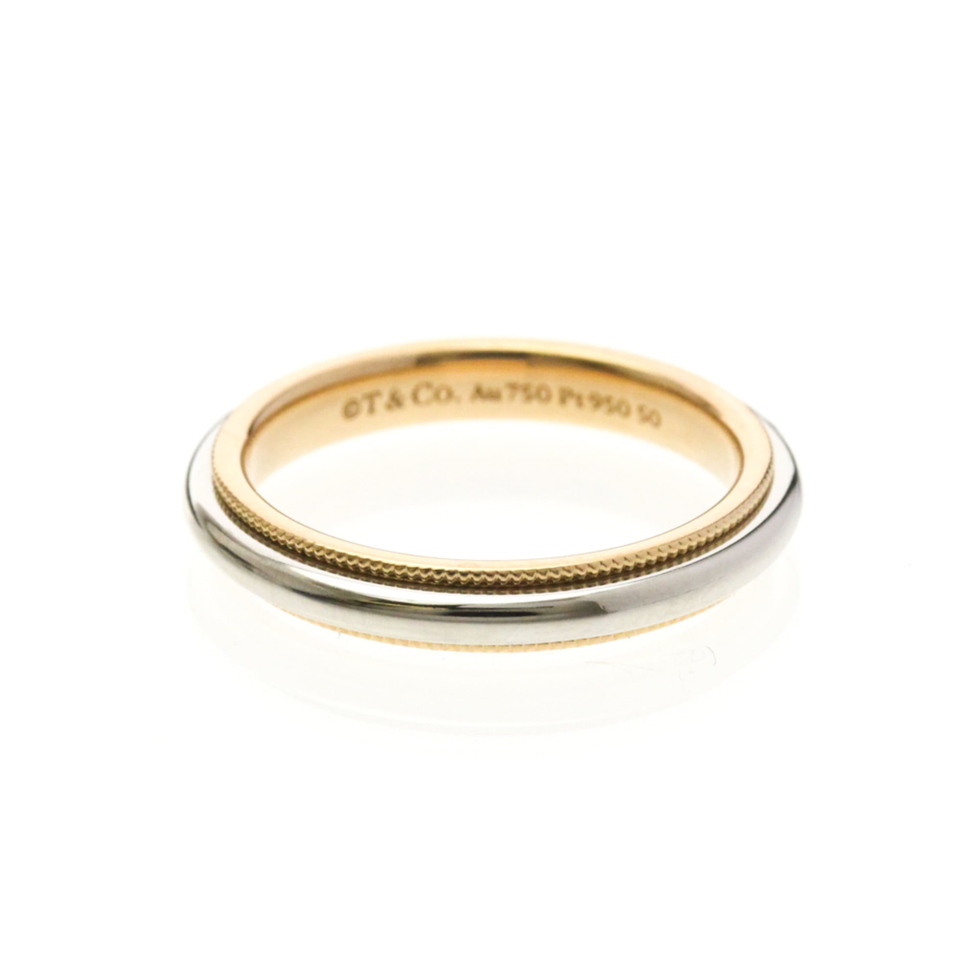 Tiffany Milgrain · Rose Gold & Platinum