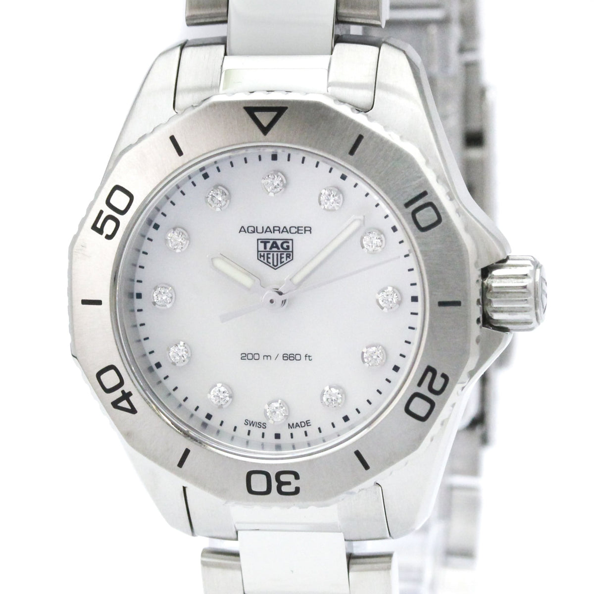Tag Heuer Aquaracer · Steel · Mother-of-Pearl