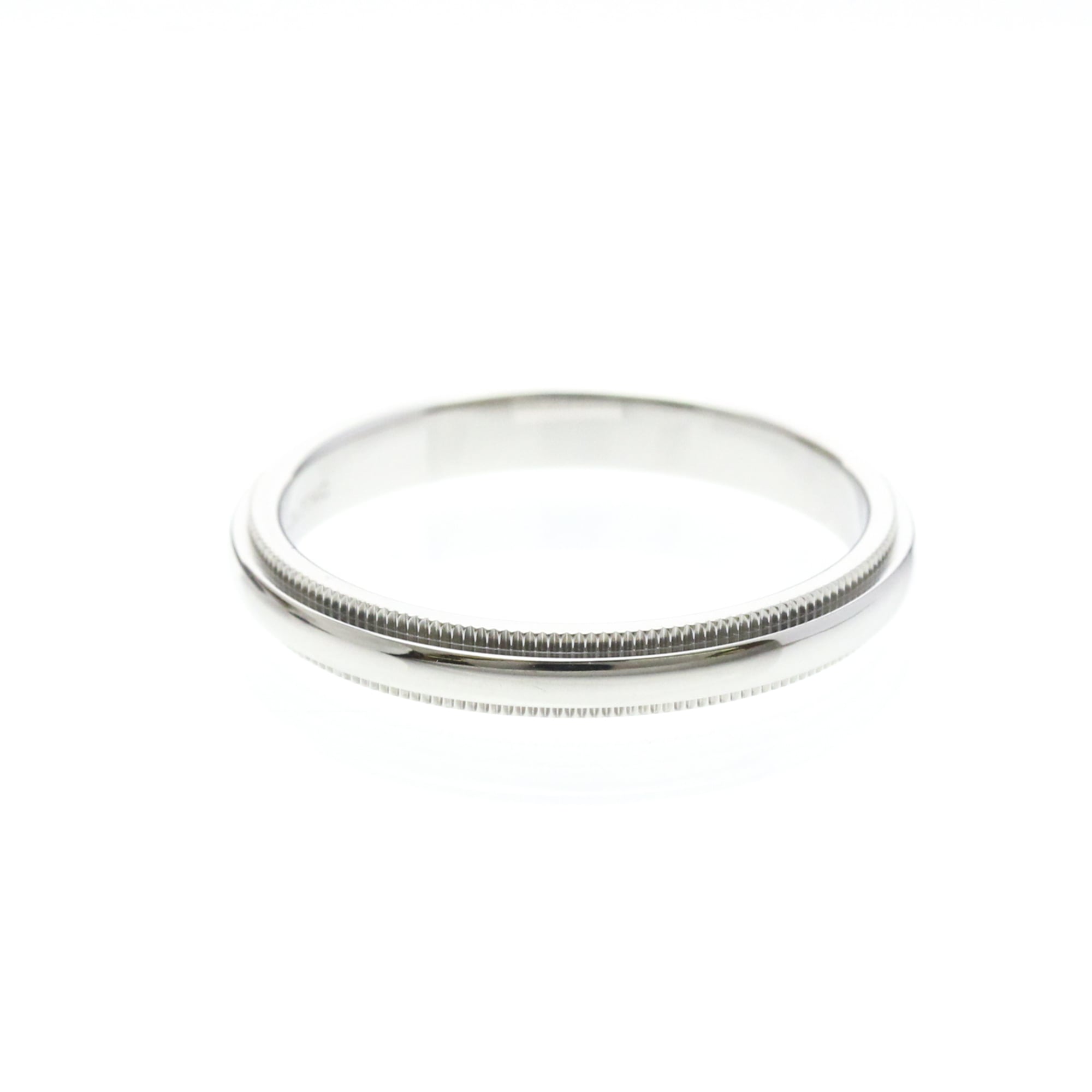 Tiffany Milgrain · Platinum