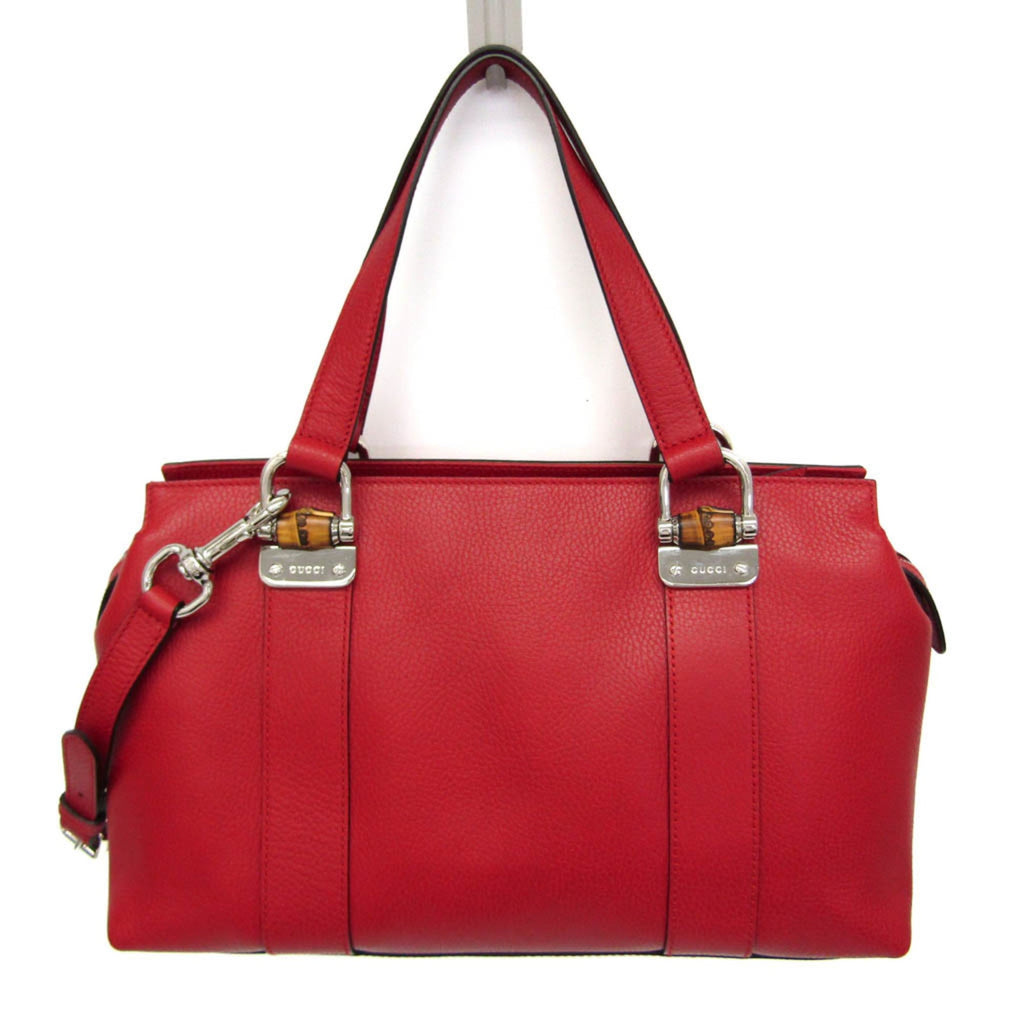 Gucci Bamboo · Leather Shoulder Bag