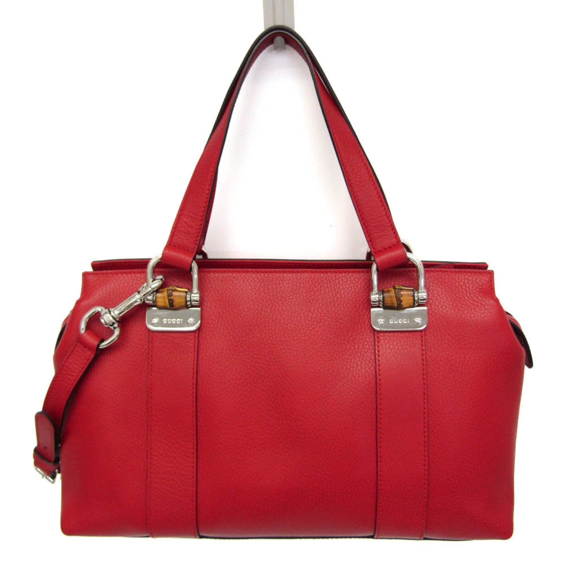Gucci Bamboo · Leather Shoulder Bag