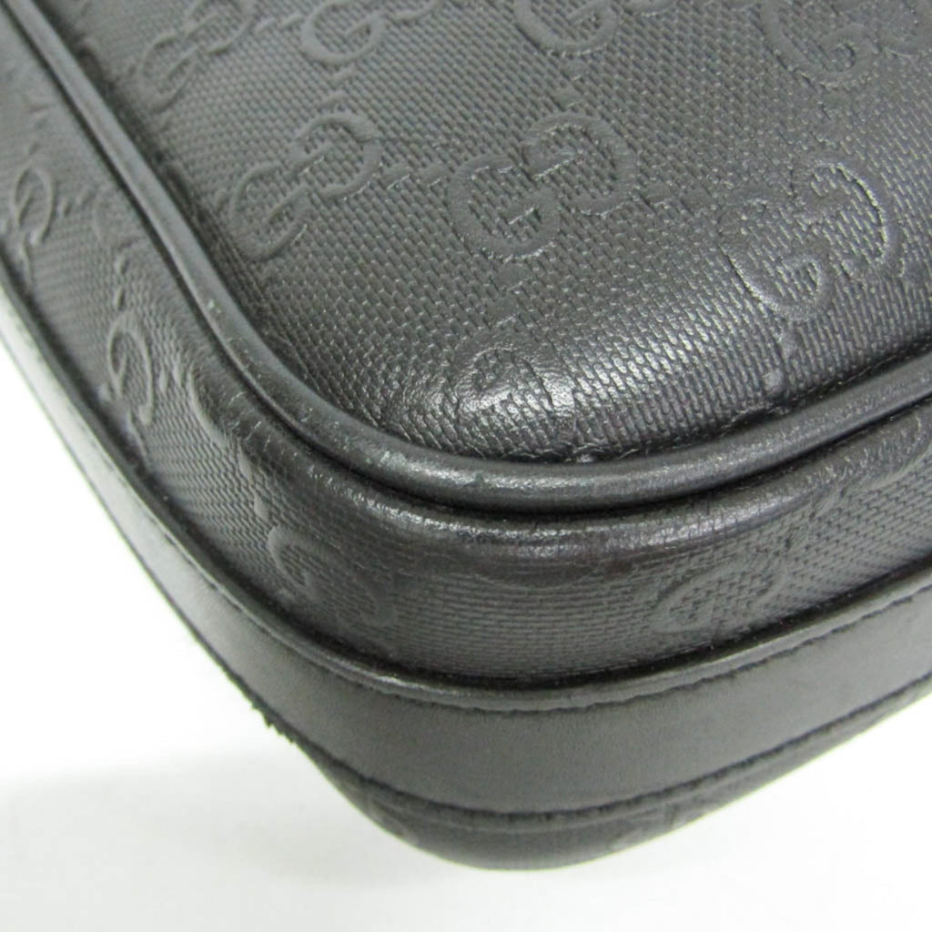 Gucci GG Embossed · Leather Briefcase