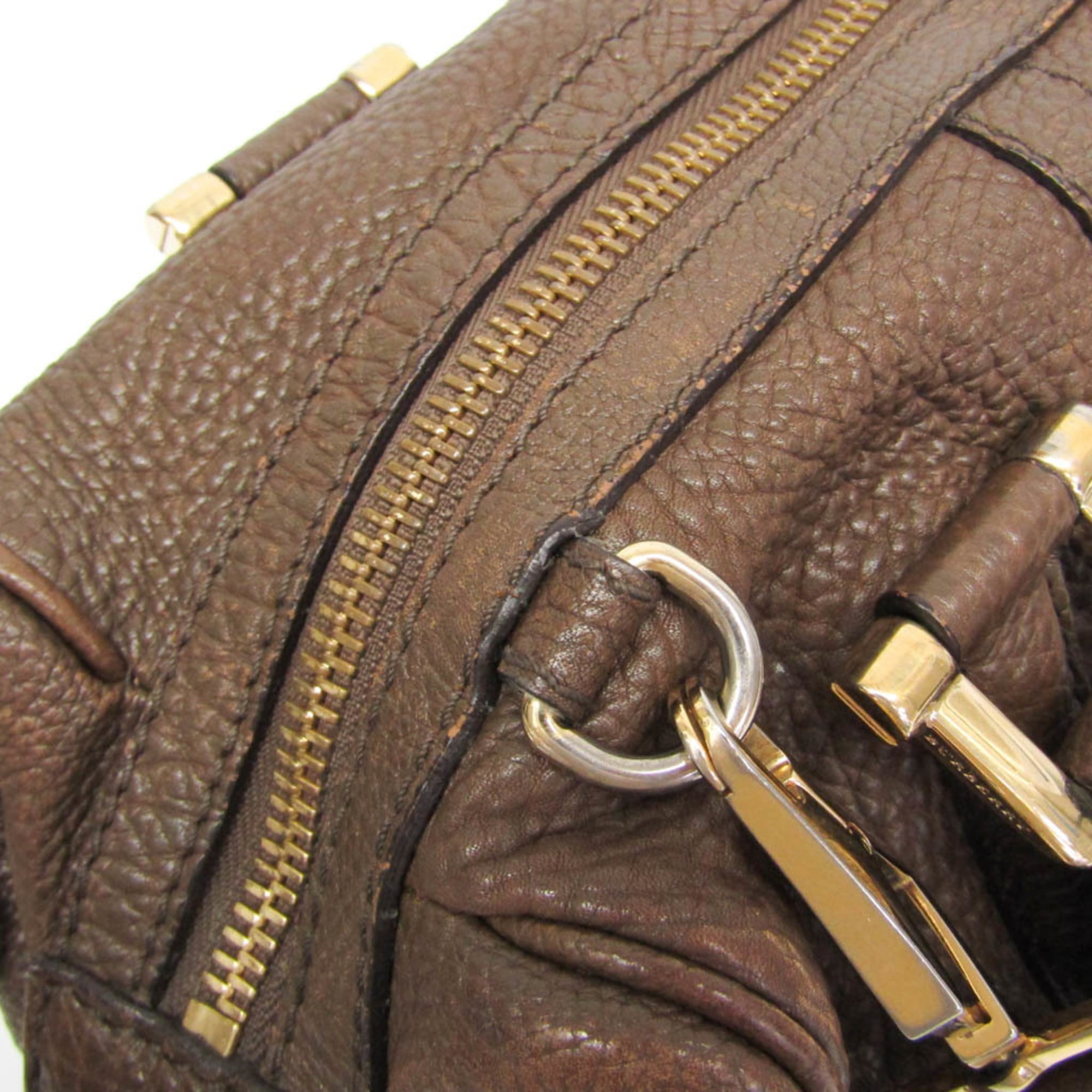 Burberry Boston · Leather Bag