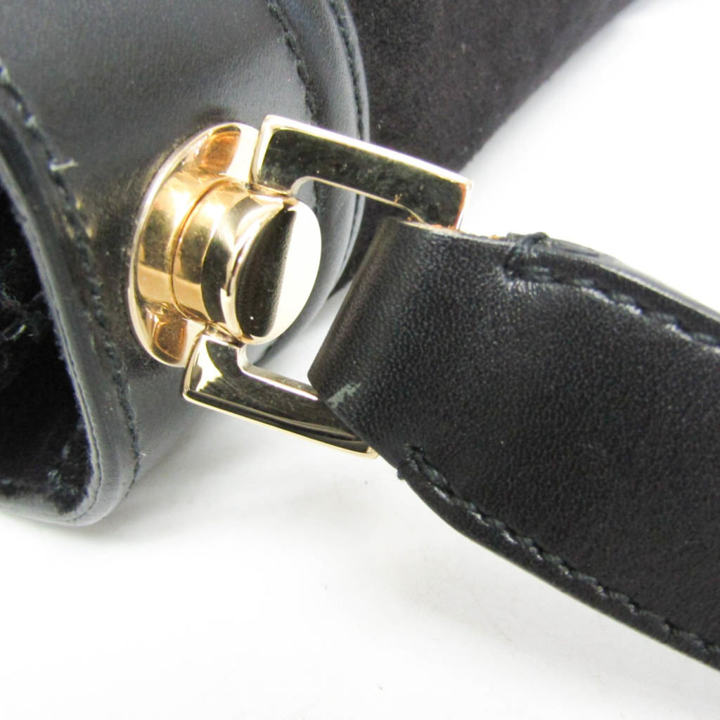 Salvatore Ferragamo Gancini · Leather & Suede
