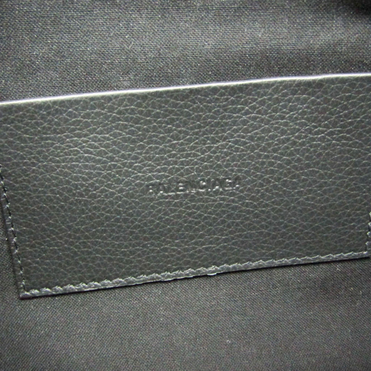 Balenciaga Hourglass · Leather Clutch