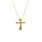 Tiffany Small Cross · 18K Yellow Gold