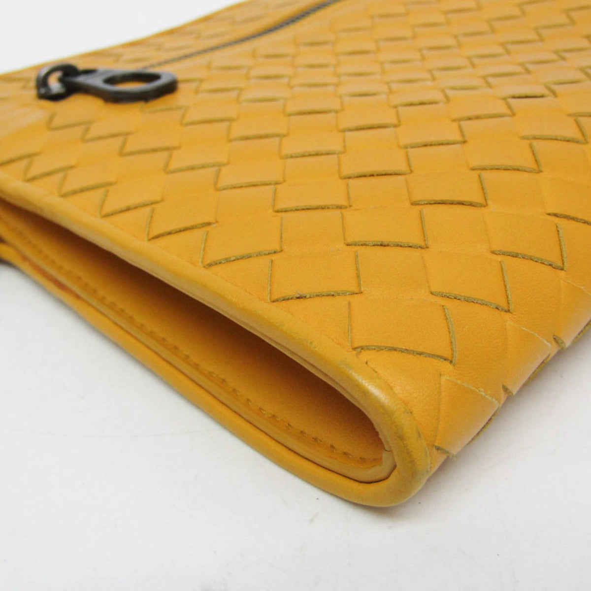 Bottega Veneta Intrecciato · Leather Clutch