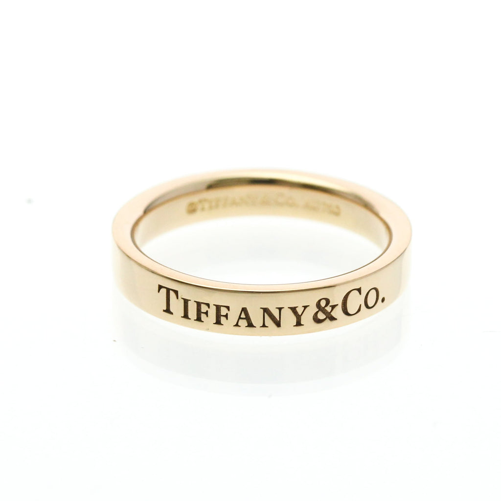 Tiffany Flat Band · Rose Gold