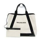 Balenciaga Navy Cabas M · Canvas